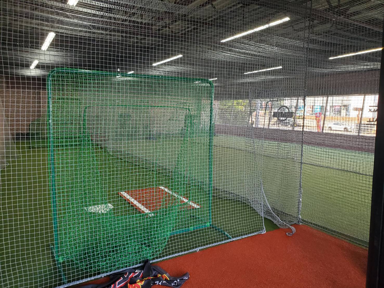 屋内打撃練習スペース